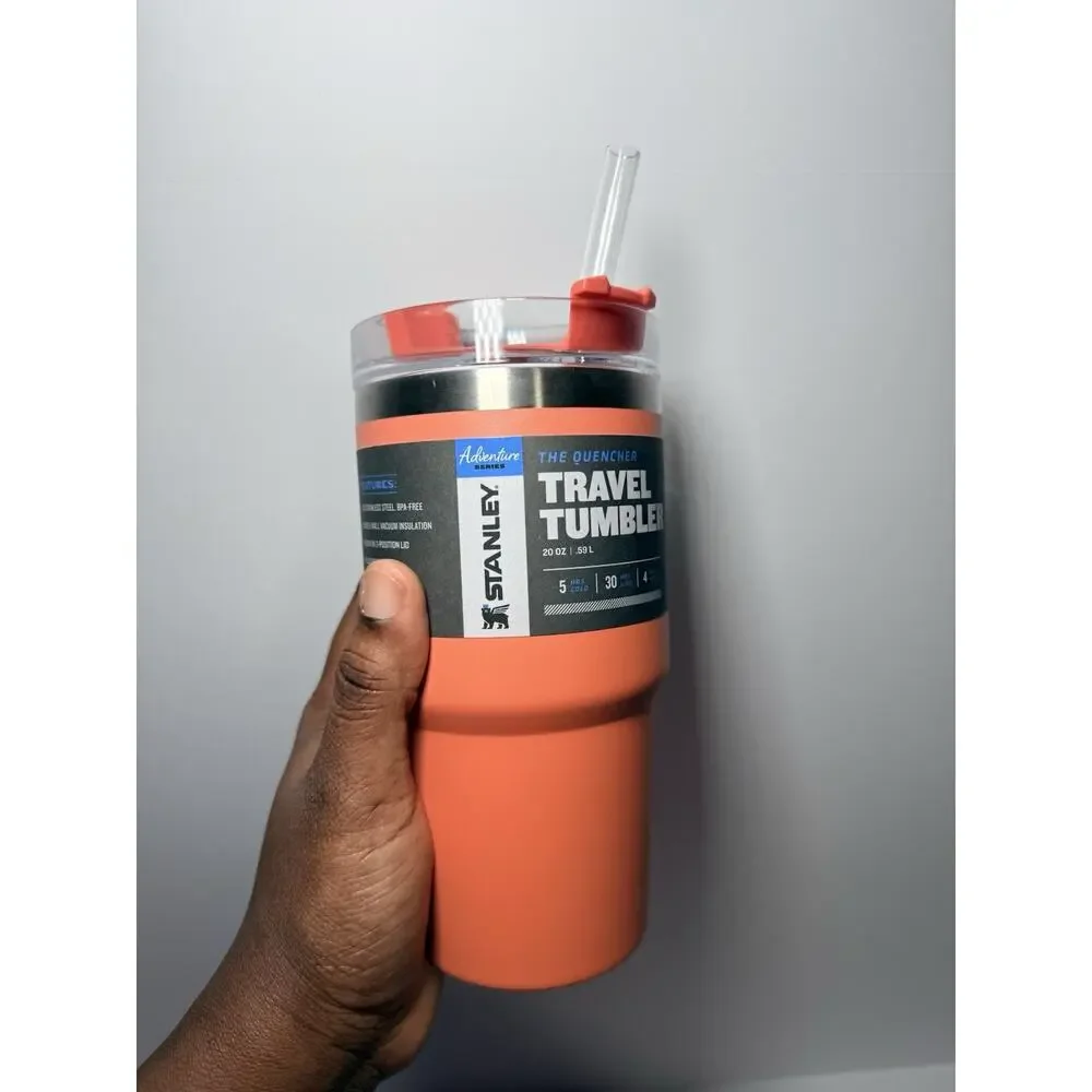Stanley Limited Edition OG GRAPEFRUIT 40oz + 20oz Quencher Tumbler Set BNWT